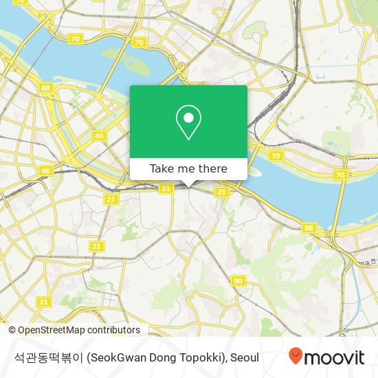 석관동떡볶이 (SeokGwan Dong Topokki) map