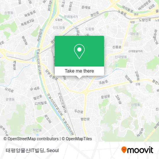 태평양물산IT빌딩 map