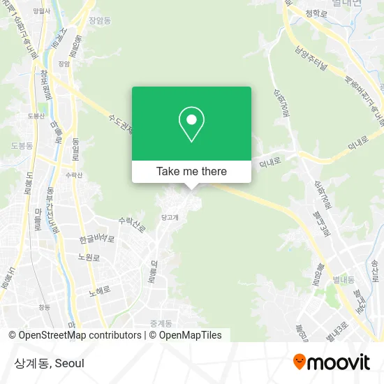 상계동 map