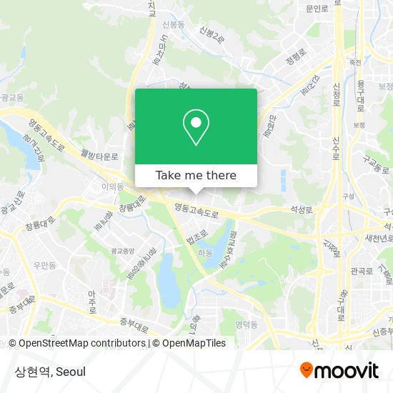 상현역 map