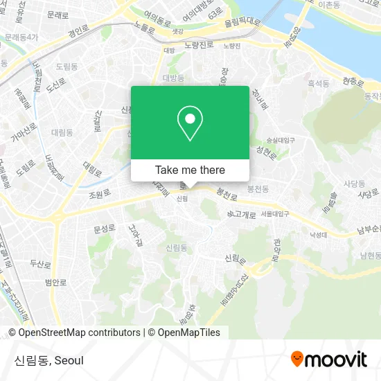 신림동 map