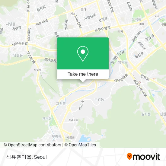 식유촌마을 map