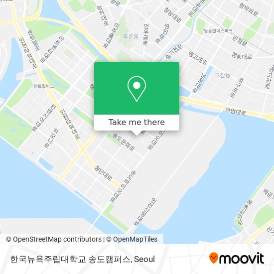 한국뉴욕주립대학교 송도캠퍼스 map