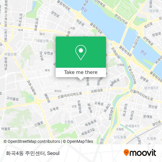 화곡4동 주민센터 map