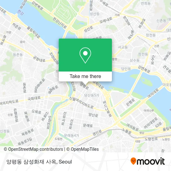 양평동 삼성화재 사옥 map