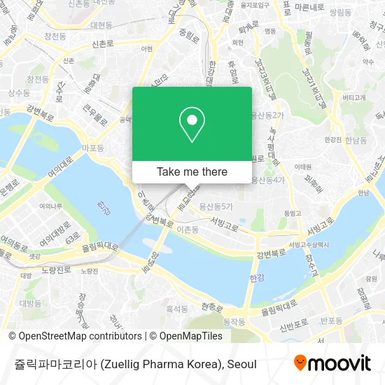 쥴릭파마코리아 (Zuellig Pharma Korea) map