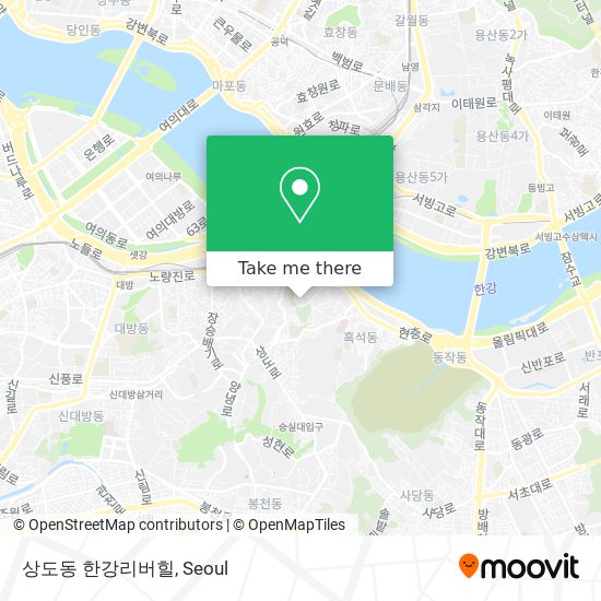 상도동 한강리버힐 map