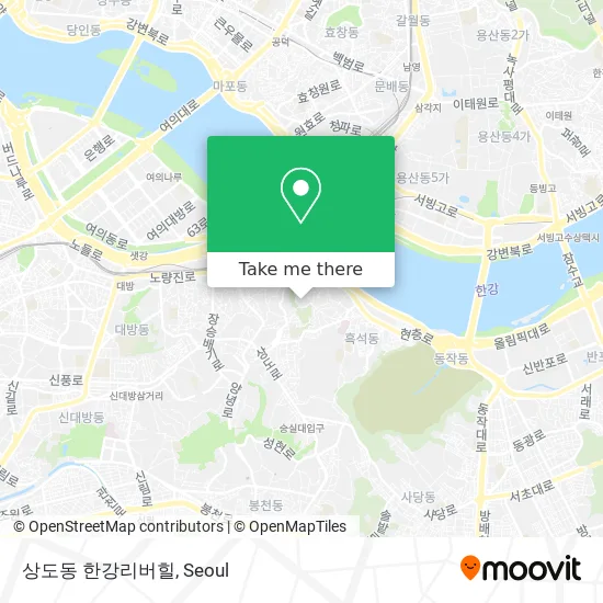 상도동 한강리버힐 map