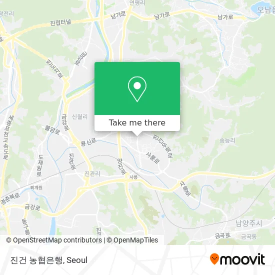 진건 농협은행 map