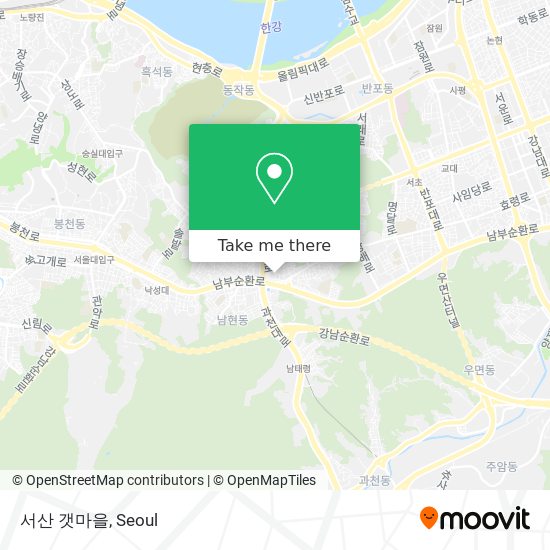 서산 갯마을 map