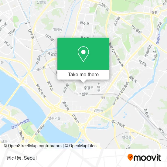 행신동 map