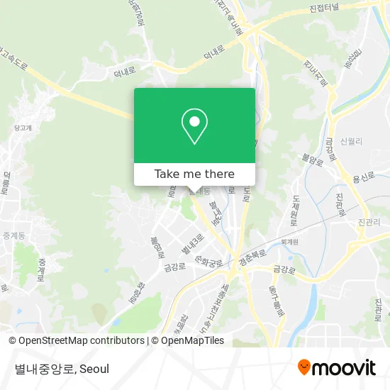별내중앙로 map