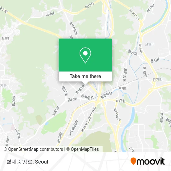 별내중앙로 map