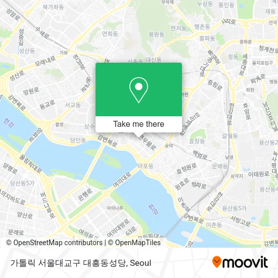 가톨릭 서울대교구 대흥동성당 map