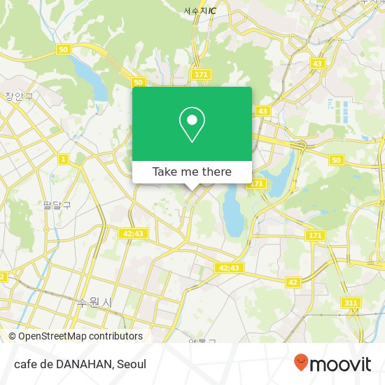 cafe de DANAHAN map