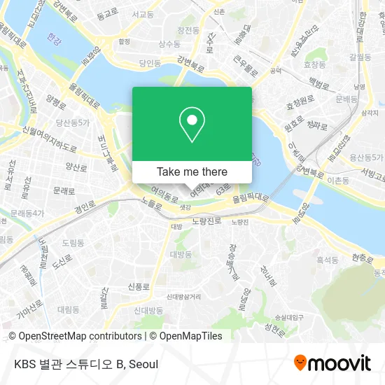 KBS 별관 스튜디오 B map