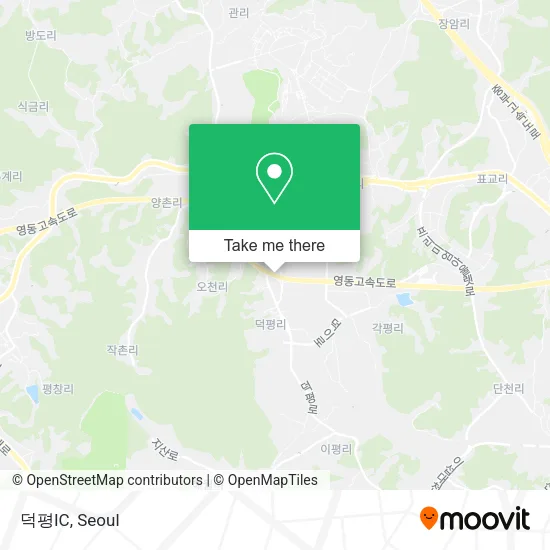 덕평IC map