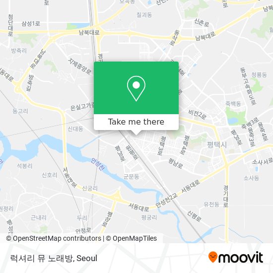 럭셔리 뮤 노래방 map