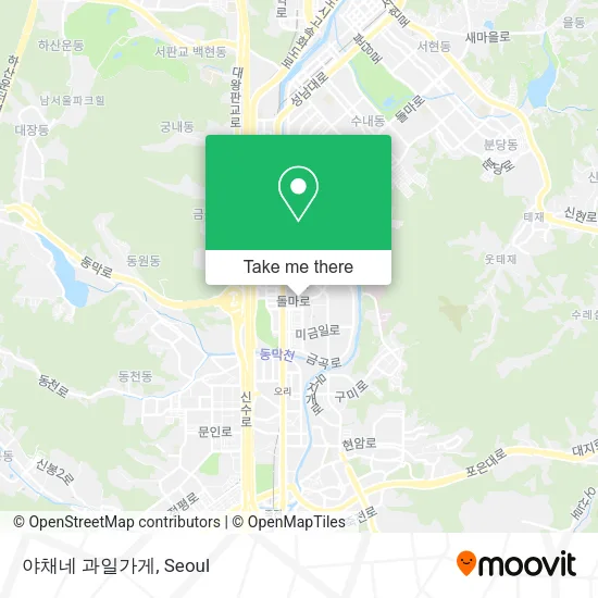 야채네 과일가게 map
