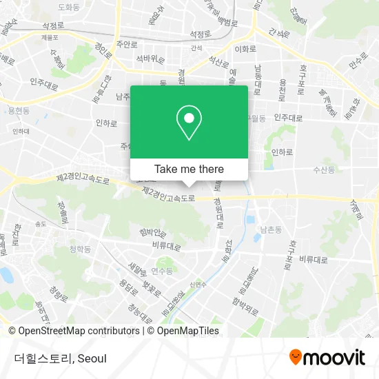 더힐스토리 map