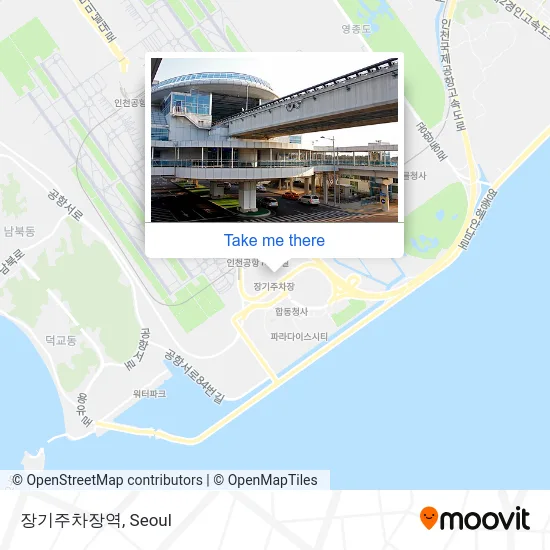 장기주차장역 map