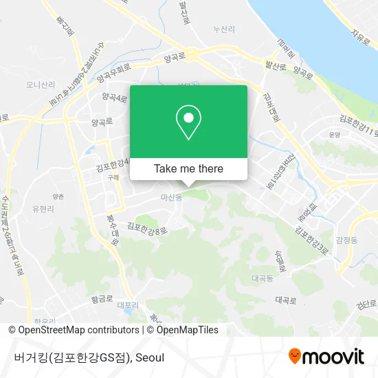 버거킹(김포한강GS점) map