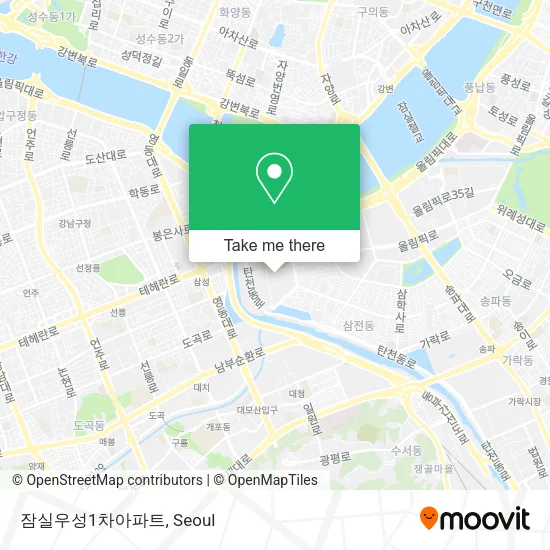 잠실우성1차아파트 map