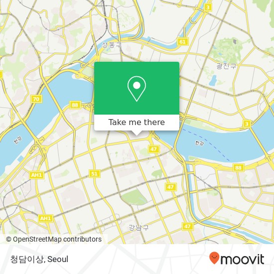 청담이상 map