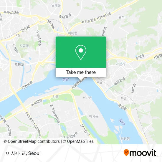 미사대교 map