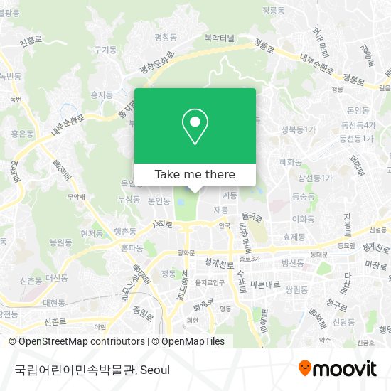 국립어린이민속박물관 map