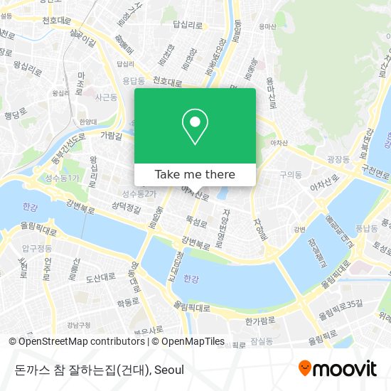 돈까스 참 잘하는집(건대) map