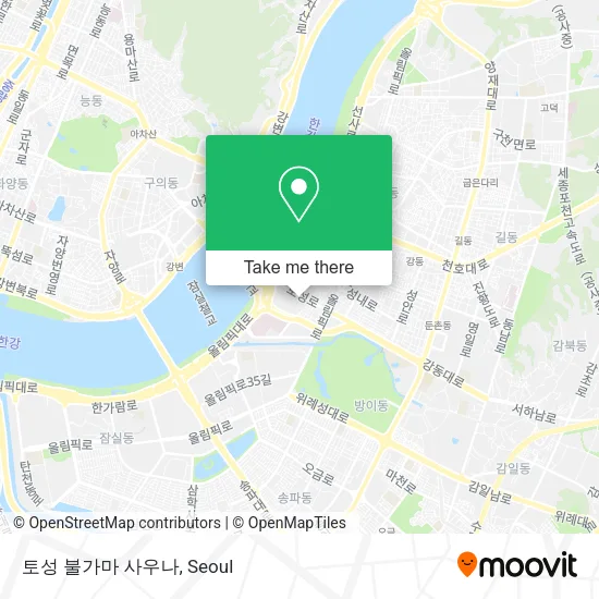 토성 불가마 사우나 map