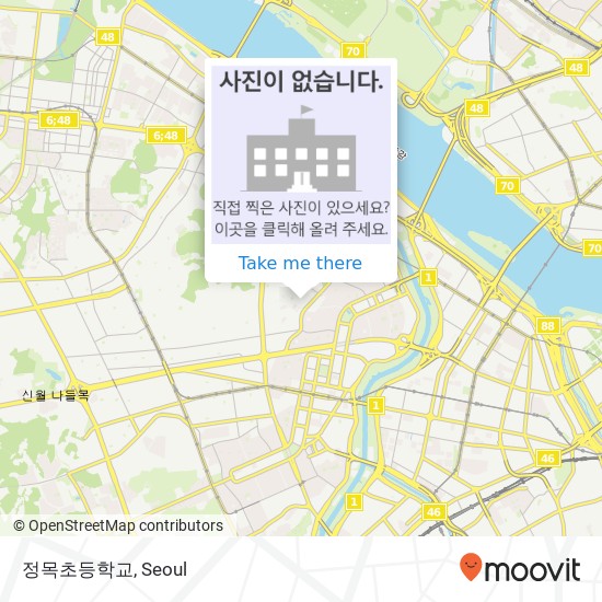 정목초등학교 map