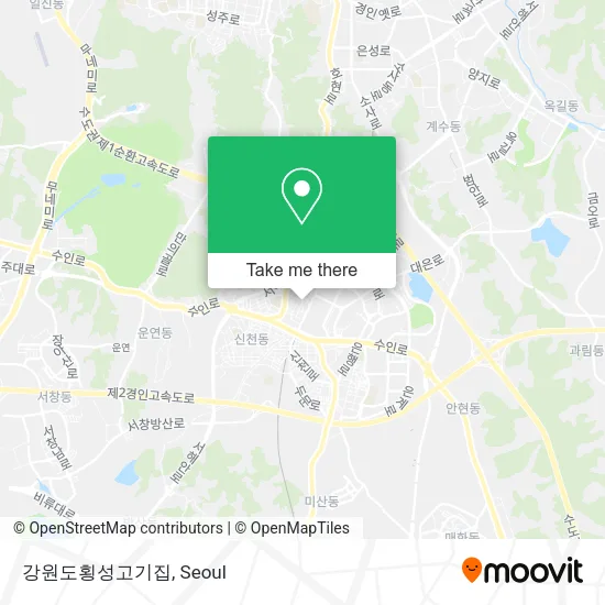 강원도횡성고기집 map