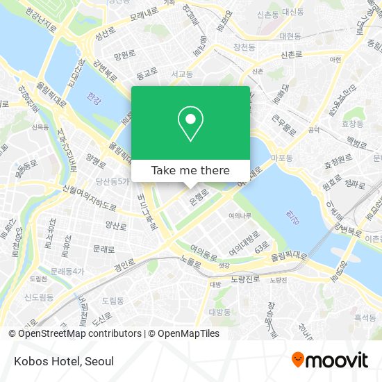 Kobos Hotel map