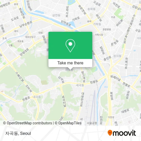 자곡동 map