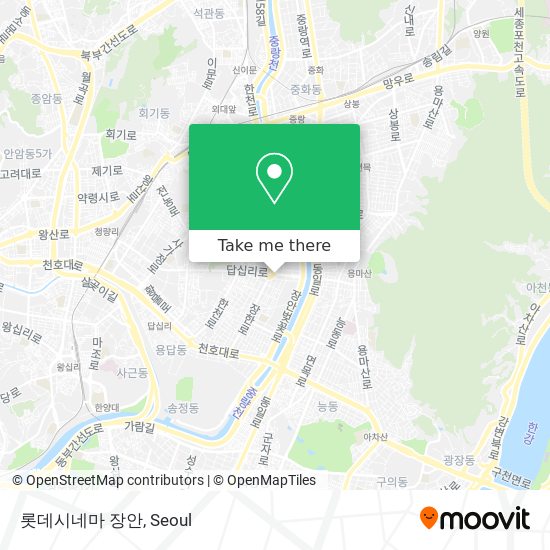롯데시네마 장안 map