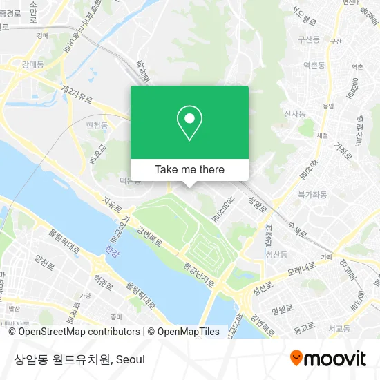 상암동 월드유치원 map