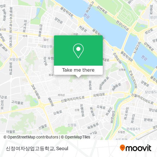 신정여자상업고등학교 map