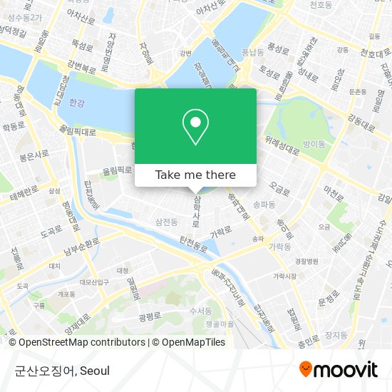 군산오징어 map