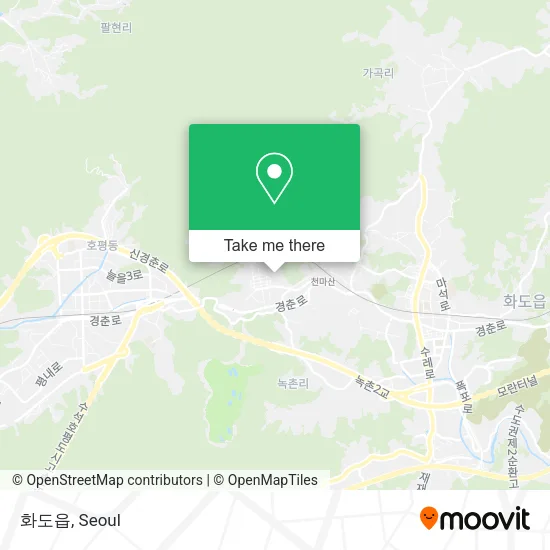 화도읍 map