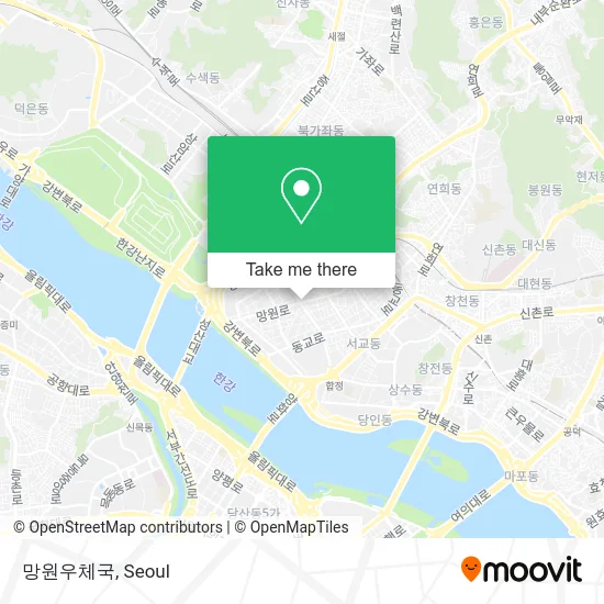 망원우체국 map