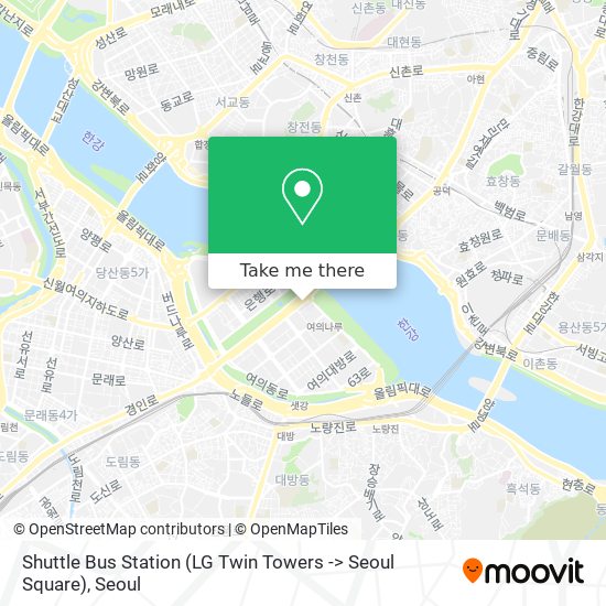 Shuttle Bus Station (LG Twin Towers -> Seoul Square) map