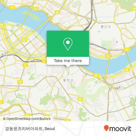 경동윈츠리버아파트 map