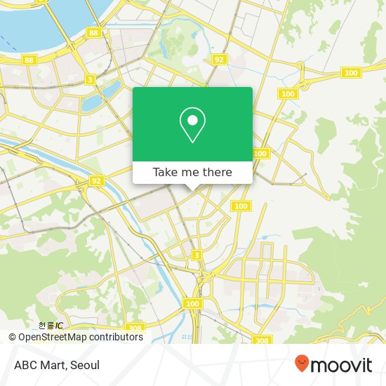 ABC Mart map