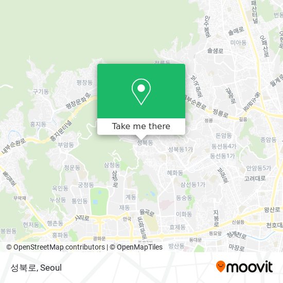 성북로 map