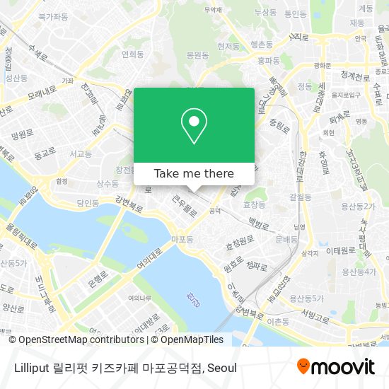 Lilliput 릴리펏 키즈카페 마포공덕점 map