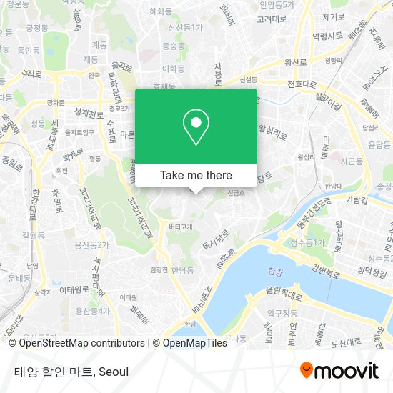 태양 할인 마트 map