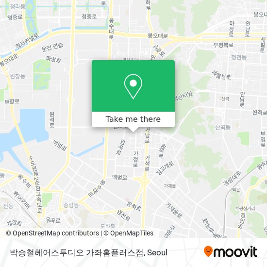 박승철헤어스투디오 가좌홈플러스점 map