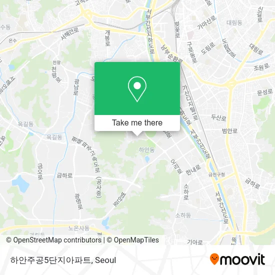 하안주공5단지아파트 map